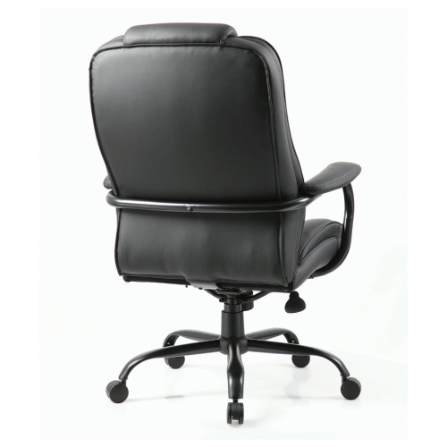 Кресло руководителя Brabix Premium Heavy Duty HD-002 до 200 кг, экокожа, черное 531829 фото 2